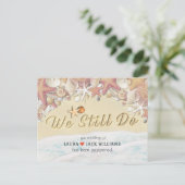 私たちはまだ結婚夏のビーチ砂を延期する 案内ポストカード (スタンド正面)