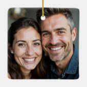 私たちはまだ結婚記念写真を撮る セラミックオーナメント (裏面)