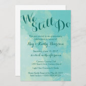 私たちはまだ結婚記念日の招待状をやめない 招待状 (正面/裏面)