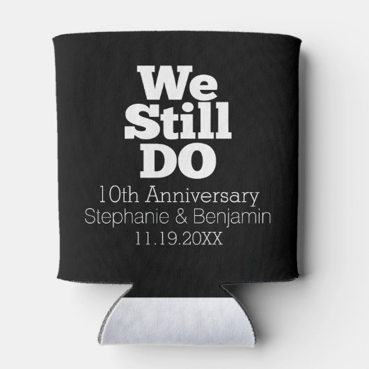 私たちはまだ行う – カスタム記念日のお願い 缶クーラー (裏面)