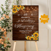 私たちはまだ40周年記念結婚のストリングライトをやっている ポスター