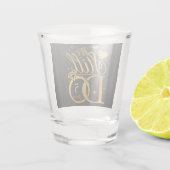 私たちはまだ5年結婚記念日だ ショットグラス (裏面)