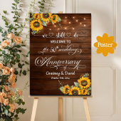 私たちはまだ50周年記念結婚のストリングライトをやっている ポスター