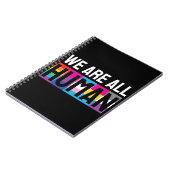 私たちはみな人間 LGBTQIA+ ノートブック (左側)