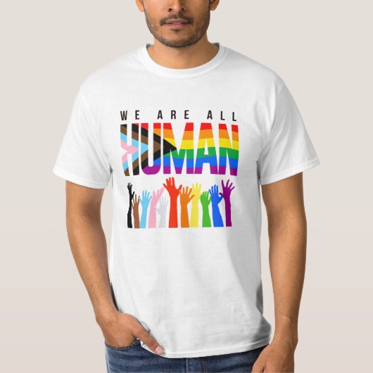 私たちはみな人間 Tシャツ (正面)