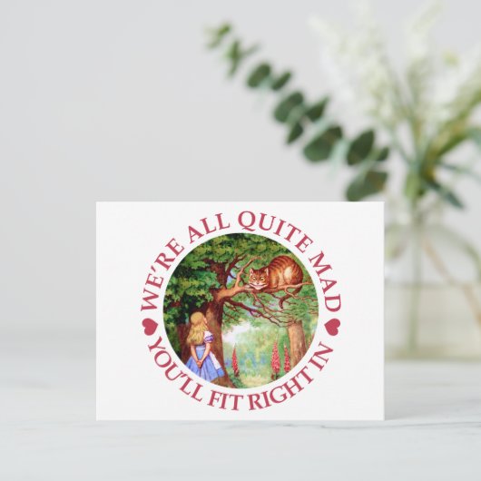 私たちはみんなかなりおかしい、あなたもきっとうまくやっていける! ポストカード (スタンド正面)