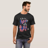 私たちはみんなで乗り越える Tシャツ (正面フル)