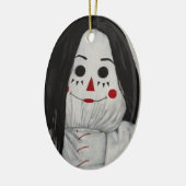 私たちはみんな人形ここXIセラミックオーナメント セラミックオーナメント (左)