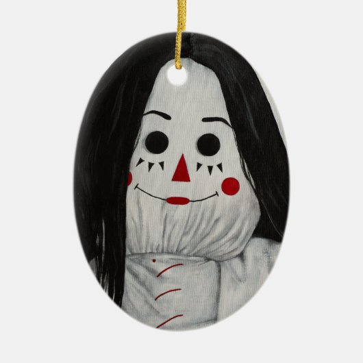 私たちはみんな人形ここXIセラミックオーナメント セラミックオーナメント (正面)