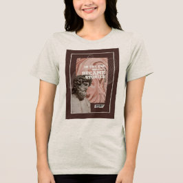 私たちはみんな物語になる タイポグラフィTシャツ トライブレンドTシャツ