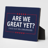 私たちはもう偉大なのか？恥ずかしいだけなのⅢ フォトプラーク (側面)