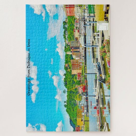 私たちはアイオワ州のダブケを愛している。ジグソーパズル ジグソーパズル (縦)