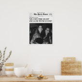 私たちはアイコンだから The Party Times Newspaper ポスター (キッチン)