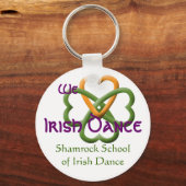 私たちはアイリッシュダンスが大好き キーホルダー (正面)