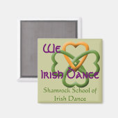 私たちはアイリッシュダンスが大好き マグネット (正面/裏面)