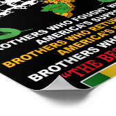 私たちはアメリカ最高のでベトナムの退役軍人スープを持っていた ポスター (角)