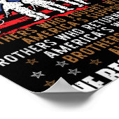 私たちはアメリカ最高のでベトナムの退役軍人スープを持っていた ポスター (角)