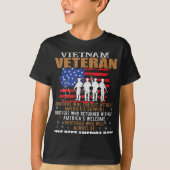 私たちはアメリカ最高のでベトナムの退役軍人スープを持っていた Tシャツ (正面)