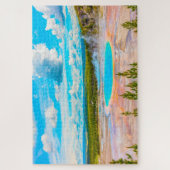 私たちはイエローストーンワイオミングが大好き ジグソーパズル (縦)