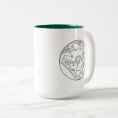 私たちはイブプロフェンできない – 円形ガリフライアン ツートーンマグカップ (正面右)