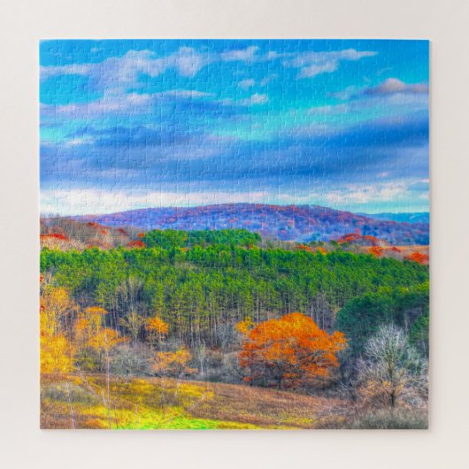 私たちはウィスコンシンの森林が大好きだ。 ジグソーパズル (縦)