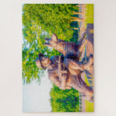 私たちはウィスコンシン州のメモリアルパークNeillsvilleを愛している。 ジグソーパズル (縦)