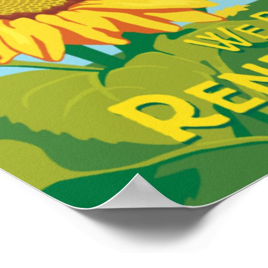 私たちはエネルギーを賢く使い、私たちは再買生ポスター ポスター (角)