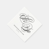 私たちはカクテルナプキンをする スタンダードカクテルナプキン (角)