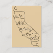 私たちはカリの名刺に引っ越す 名刺 (正面)