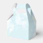 私たちはクラウド9ベビーシャワー上にある フェイバーボックス (裏面サイド)