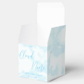 私たちはクラウド9ベビーシャワー上にある フェイバーボックス (オープン)