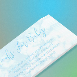 私たちはクラウド9本のベビー赤ちゃんシャワー エンクロージャーカード