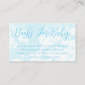 私たちはクラウド9本のベビー赤ちゃんシャワー エンクロージャーカード (正面)