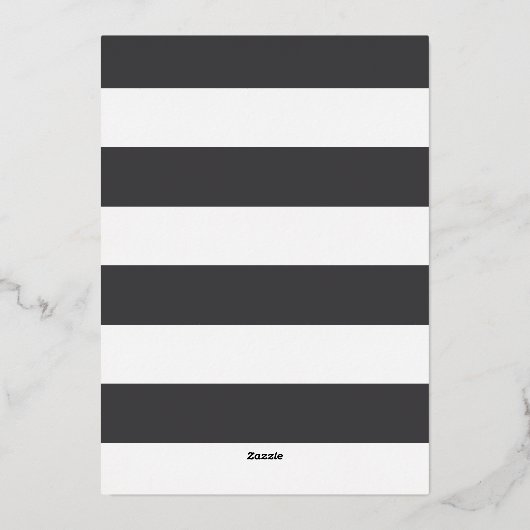 私たちはクリスマスおもしろいの写真を試した 箔シーズンカード (裏面)