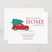 私たちはクリスマスの引っ越し発表のためのアドレスを移動 (正面/裏面)