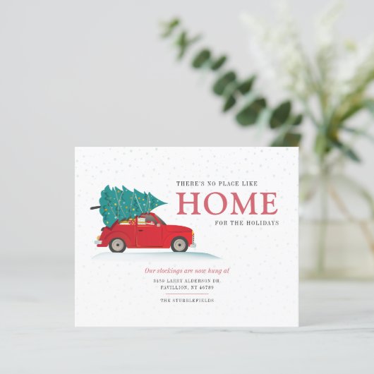 私たちはクリスマスの引っ越し発表のためのアドレスを移動 (スタンド正面)