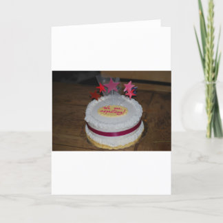 私たちはケーキを期待している 案内状