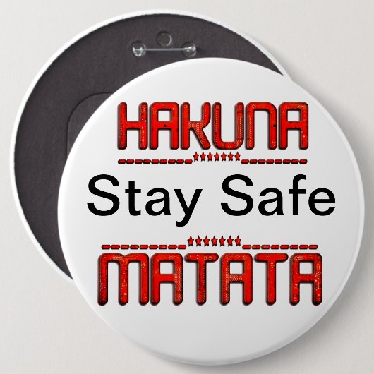 私たちはコロナ禍を乗り越える-強さのメッセージ 缶バッジ (正面&裏面)