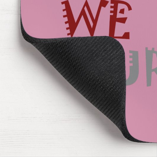 私たちはコロナ禍を生き抜く - 強さと回復力 マウスパッド (コーナー)