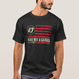 私たちはゴミのような票ではありません トランプ 2024 Tシャツ