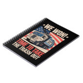 私たちはゴミ捨てトランプ47を取り出す時間を獲得した ノートブック (左側)