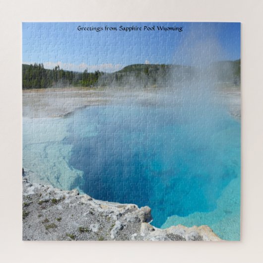 私たちはサファイアプールワイオミンジグソーパズル ジグソーパズル (縦)