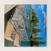 私たちはスネーク川フェリーワイオミングが大好き。ジグソーパズル ジグソーパズル (横)