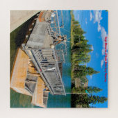 私たちはスネーク川フェリーワイオミングが大好き。ジグソーパズル ジグソーパズル (横)