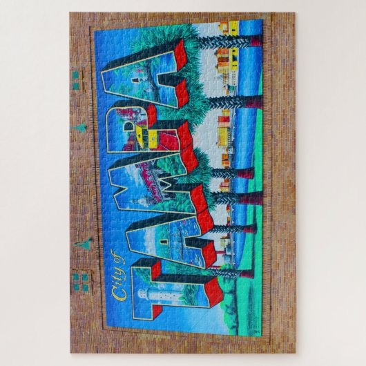 私たちはタンパフロリダを愛する ジグソーパズル (縦)