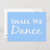 私たちはダンスのギフトを踊ろう ポストカード (正面/裏面)