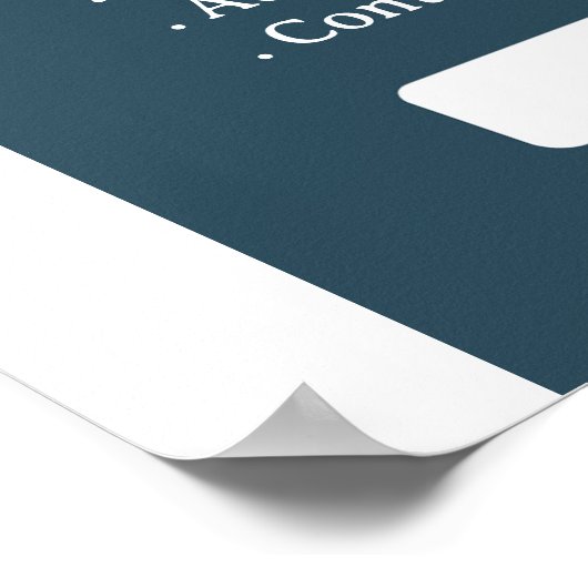 私たちはチラシ、求人、チラシを雇っている ポスター (角)