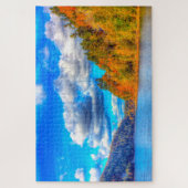 私たちはデビルズ湖ウィスコンシンを愛している。 ジグソーパズル (縦)