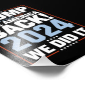 私たちはトランプ米国国旗の大統領47トランプ フォトプリント            (角)