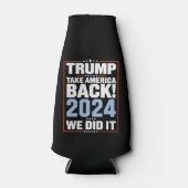 私たちはトランプ米国国旗の大統領47トランプ ボトルクーラー (正面)